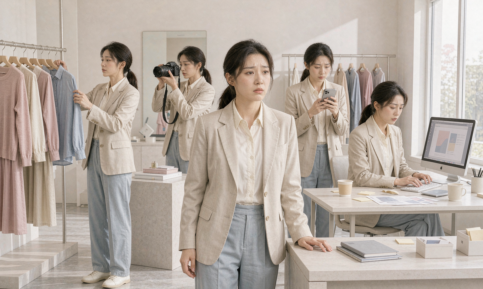 白天卖货,深夜修图:服装店老板,你到底在给谁打工?